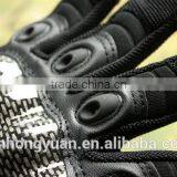 Black Carbon Fiber Antislip Abrasion Proof Military Tactical Combat Gloves thumbnail-5