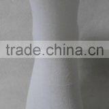 Fancy White Thin Cotton Socks With Logo thumbnail-4