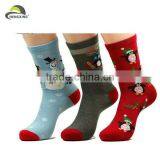 Wholesale Stock Cheap Funny Jacquard Promotional Warm Christmas Socks thumbnail-1
