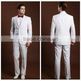 Latest White Pant Coat Design Men Wedding Suits Pictures thumbnail-1