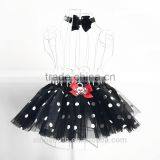 kids tutu skirts polka dot tutu black tutu