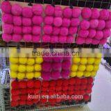 Accessories Fur Ball Hot Selling Genuine White Wholesale Rex Rabbit Fur Pom Poms thumbnail-1