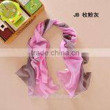 Hot Sale Printed Dragonfly Pattern Infinity Scarf Spring Summer Beach Shawl Cotton and Bali Yarn Apparel Accessories Scarves thumbnail-2