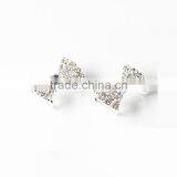 Flat Rondelle Rhinestones Buckles Invitation - Shinny Crystal Beads for Bling Wedding - Foldover Flat Elastic thumbnail-3