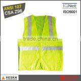Cheap Custom hi Vis Yellow Reflective Safety Police Vest
