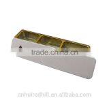 Small Metal Rectangle Chocolate Box / Metal Tin for Chocolate thumbnail-1