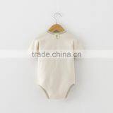Wholesale 100% Organic Cotton Baby Bodysuit Baby Rompers Baby Clothes thumbnail-4