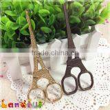Wholesales Vintage Style Lace Embroidery Scissors Bronze Sewing Scissors thumbnail-6