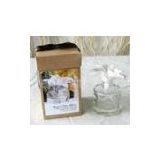 Clear 100ml Sola Flower Oil Reed Diffuser with Printing LOGO Gift Box TS-RD08