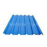 customized color CGCC, DX51D Z adornment Pre painted Corrugated steel Roof Sheets / Sheet