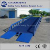 Mobile yard ramp for cargo Loading and unloading in the dock