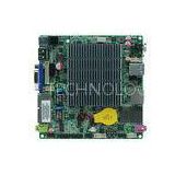 J1900 Fanless Embedded Nano Itx Motherboard , Industrial Mainboard Support Wifi / 3g