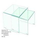 F-001 Clear Nesting Table