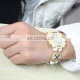 High Quality Ladies Bracelet Vintage Weaved Wrist Watch of Charm Wooden Beads Band Quartz Tourist Attractions Wooden Watch thumbnail-4