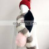 High Quality Nice Real Fox Fur Luxury Scarf thumbnail-3