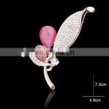 China Wholesale Fashion Korean Crystal Rhinestone Brooches for Dresses MB-0021 thumbnail-1