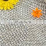 Silver Aluminum Rhinestone Mesh Sheet High Quality