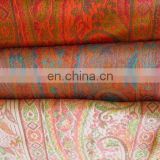 Wool Jacquard Shawls in Traditional Style