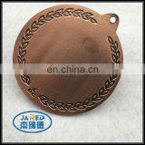 Cheap Custom Bronze Color Round Metal Sport Medal With Ribbon thumbnail-1