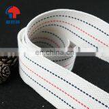 100% Cotton Webbing Strap Tape Ribbon Cotton Resistance Band for Bag Handle
