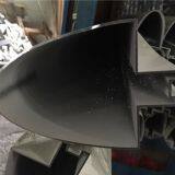 Alum Extrusion Profile For Building Exterior Facades With Keel Card Slot Structure thumbnail-3