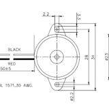 Piezoelectric Passive Buzze Scdz23*05 thumbnail-2