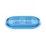 Cheap Promotional PP Light Green Sky Blue Customized Pet Cat Bowl thumbnail-2