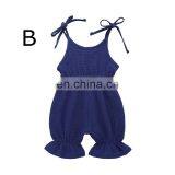 2019 Summer Linen Baby Bodysuit Romper Custom Printed Baby Onesie thumbnail-3