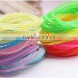 Silicone Bracelet Woman Wristband Hand Mosquito Repellent Neon Luminous Elastic Hair Band Quality Choice thumbnail-5