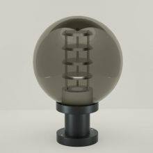 Exterior Outdoor LED Garden Acrylic Globe Pillar Bollard Lamp thumbnail-2