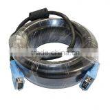 15PIN BLUE BLACK( 3+6) Male to Male PLUG RGB CABLE, VGA SCART CABLE Supplier's Choice thumbnail-3