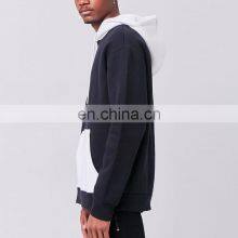 Breathable Solid Color Thick Cotton Zipper up Spring Men Sweatshirt Clothing 2021 thumbnail-2
