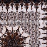 Indian Tapestry Cotton Dark Brown Floral Print Vintage Wall Hanging Tapestries Throw Mandala Print Bedsheet thumbnail-3