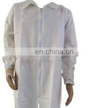 Disposable SF Microporous Fluid-repellent Lab Coat
