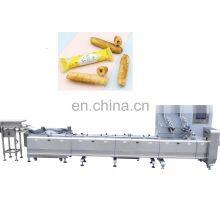 Rice Bar Puffed Granola Bar Extrusion Bar Packaging Machine With Automatic Feeding System