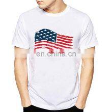 Round Neck American Flag Summer t Shirt Custom T-Shirts thumbnail-3