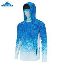 custom long sleeve  quick dry fishing wear Custom High Quality Sublimation Polyester