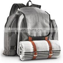 600D Waterproof Fabric Aluminum Foil Insulated Thermal Picnic Cooler Bag thumbnail-2