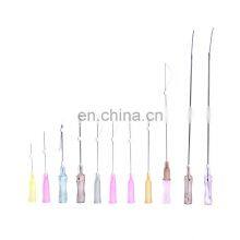 HDK Beauty Vline Eyebrow Lifting Absorbable Polydioxanone PDO VSORB 21G-110mm/18G-110mm Double W Needle thumbnail-3