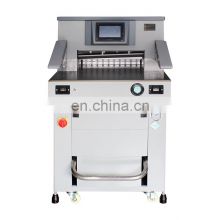 SPC-678HP Automatic 670mm Hydraulic Paper Cutter Electric Guillotine Program Control Paper Cutting Machine with factory price