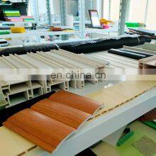 Pvc Wood Plastic Composite Door Panel Making Machine Profile Production Line thumbnail-3
