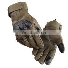 High Quality PU Coated Protective Full Finger Sport Outdoor Touch Screen Motorcycle Tactical Gloves thumbnail-4