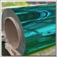 Mirror aluminum coil color coating processing without deformation single and double surface coating processing custom