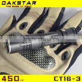 DAKSTAR CT16-3 XM-L U2 450LM AA or 14500 Mini Led Flashlight thumbnail-4