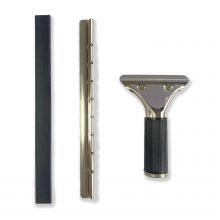 View Larger Image Add to Compare Share O-Cleaning 35cm Stainless Steel Window Squeegee,Replaceable Rubber Blade,Window Cleaner Squeegee For Shower Glass Door Window thumbnail-3