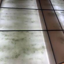 Office Hotel Decorative Ribbed Tempered Glass Partition Reeded Shadow Fluted Curtain Wall Glass thumbnail-4