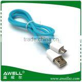 Hot Selling Colorful Flowing 5pin Micro Usb Cable thumbnail-3