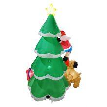 Inflatable Christmas Tree With Inflatable Snow Globe – Perfect for Xmas Decor thumbnail-3