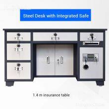 Steel Desk With Safe Compartment | Document & Cash Security | Logistics Center Office - Direct Supplier thumbnail-5