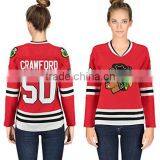 2016 Factoey High Quality Cricket Xxxxl Ice Custom Hockey Jersey Sewing Pattern thumbnail-1